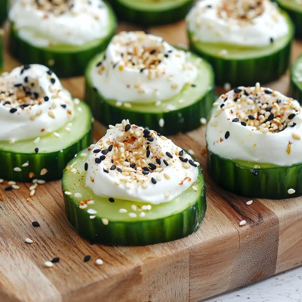 Everything Bagel Cucumber Bites Recipe - Recipe Image
