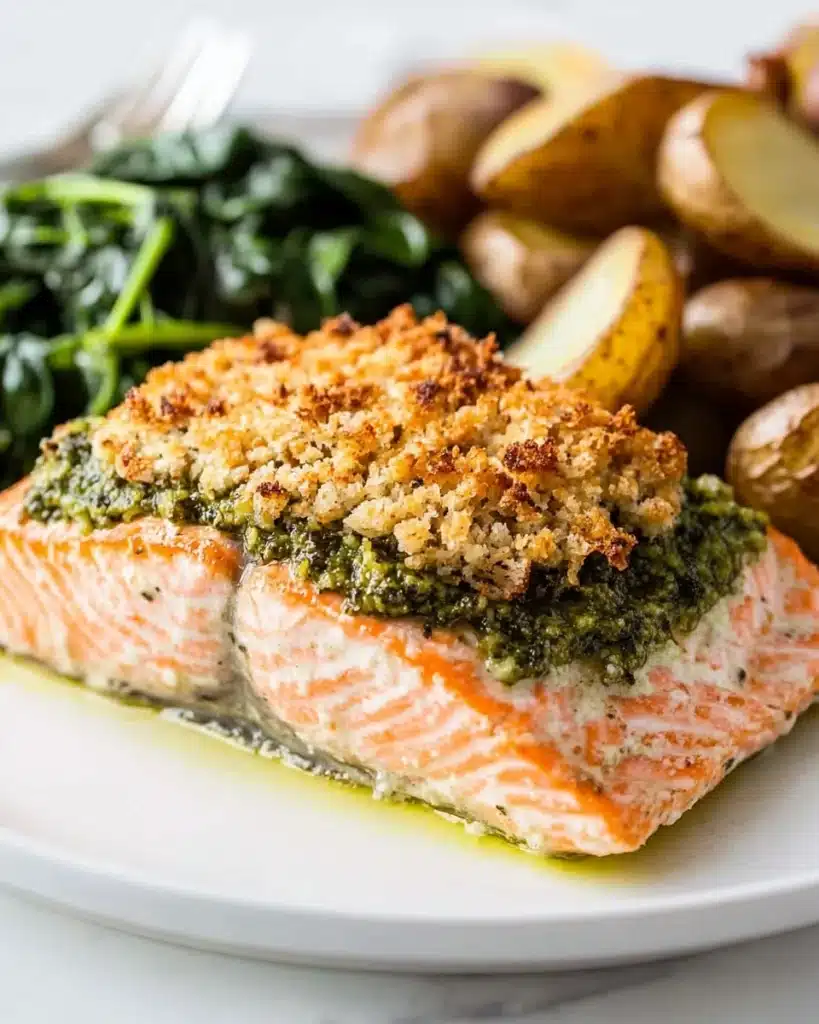 Pesto Salmon Recipe