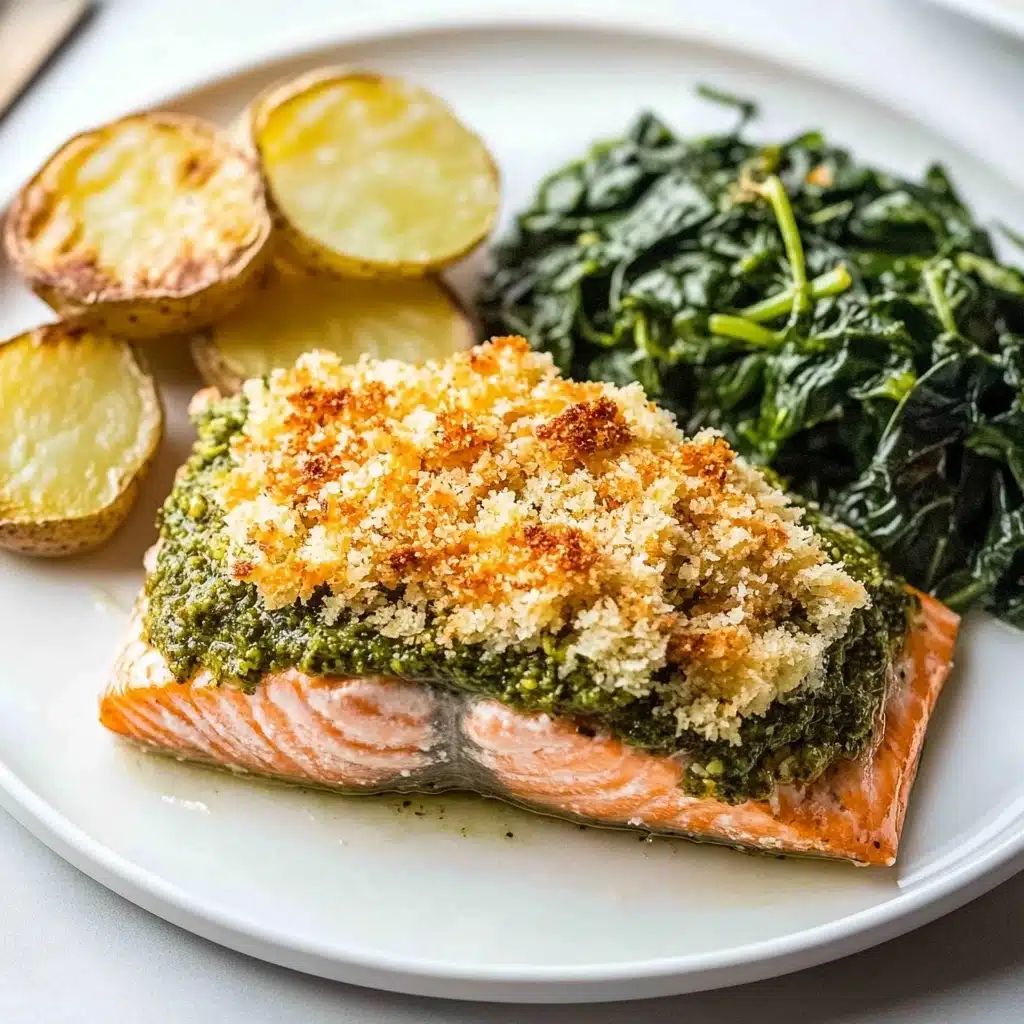 Pesto Salmon Recipe - Recipe Image