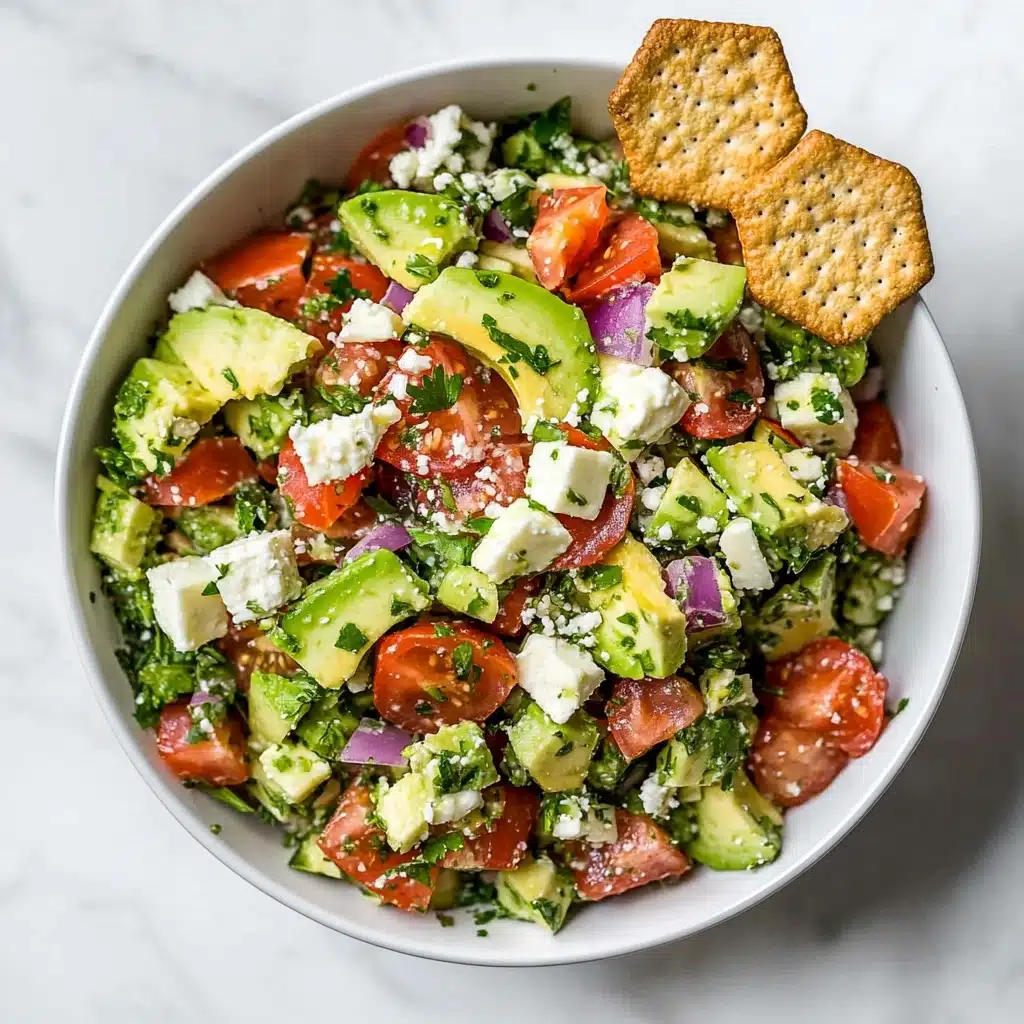 Seriously Addicting Avocado Feta Dip Recipe - Recipe Image