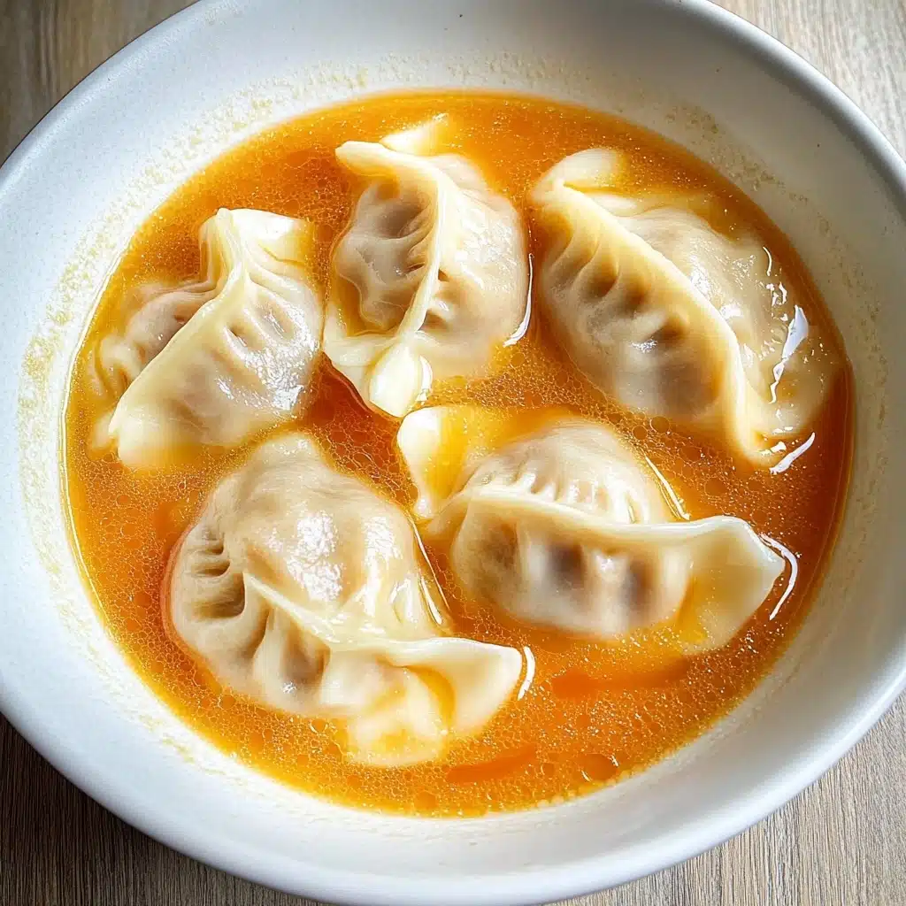 Thai Coconut Curry Dumpling Soup Recipe - Recipe Image