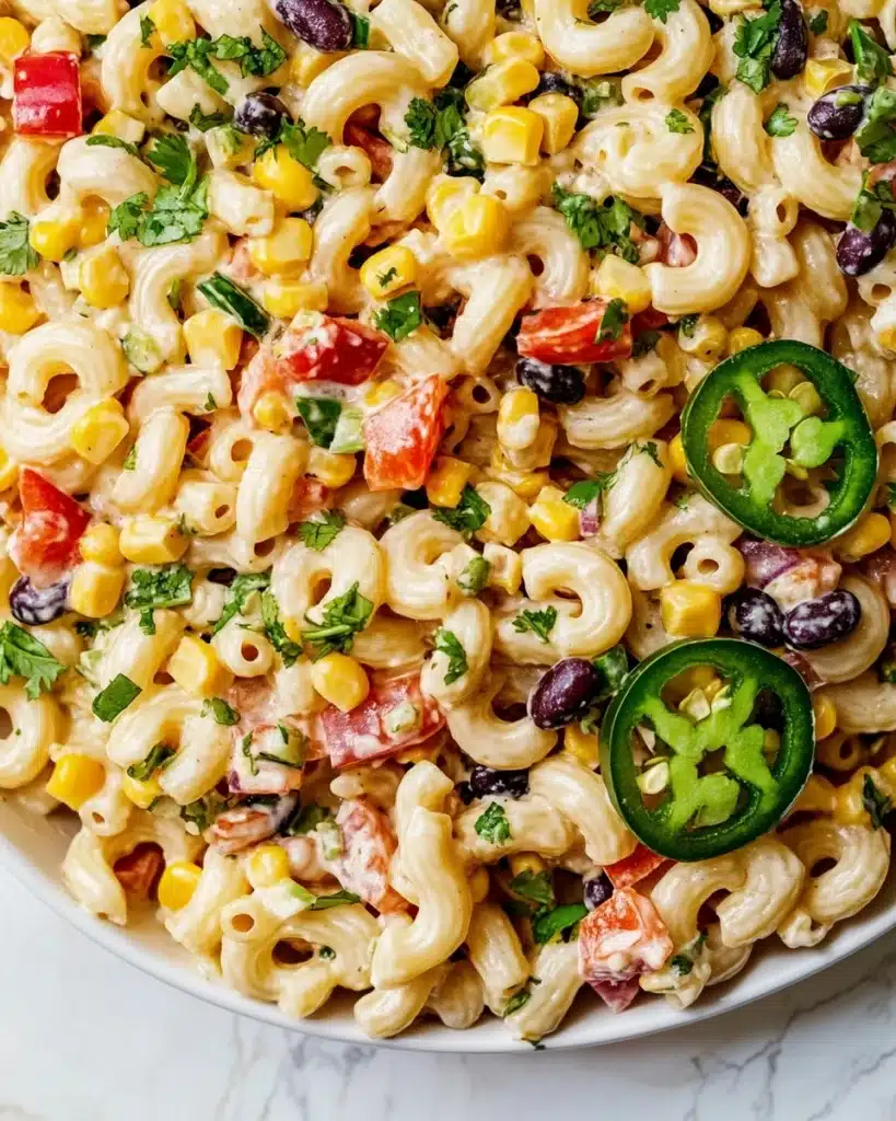 Mexican Macaroni Salad Recipe