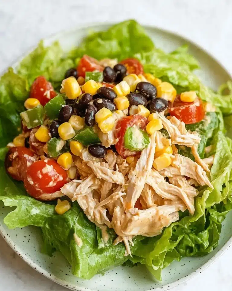 Quick Southwest Chicken Salad Recipe