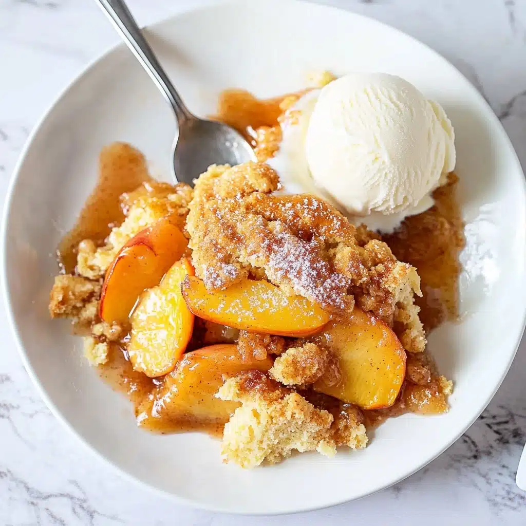Easy Peach Cobbler Recipe - Recipe Image