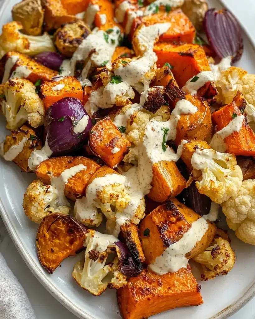 Harissa Roasted Vegetables Recipe