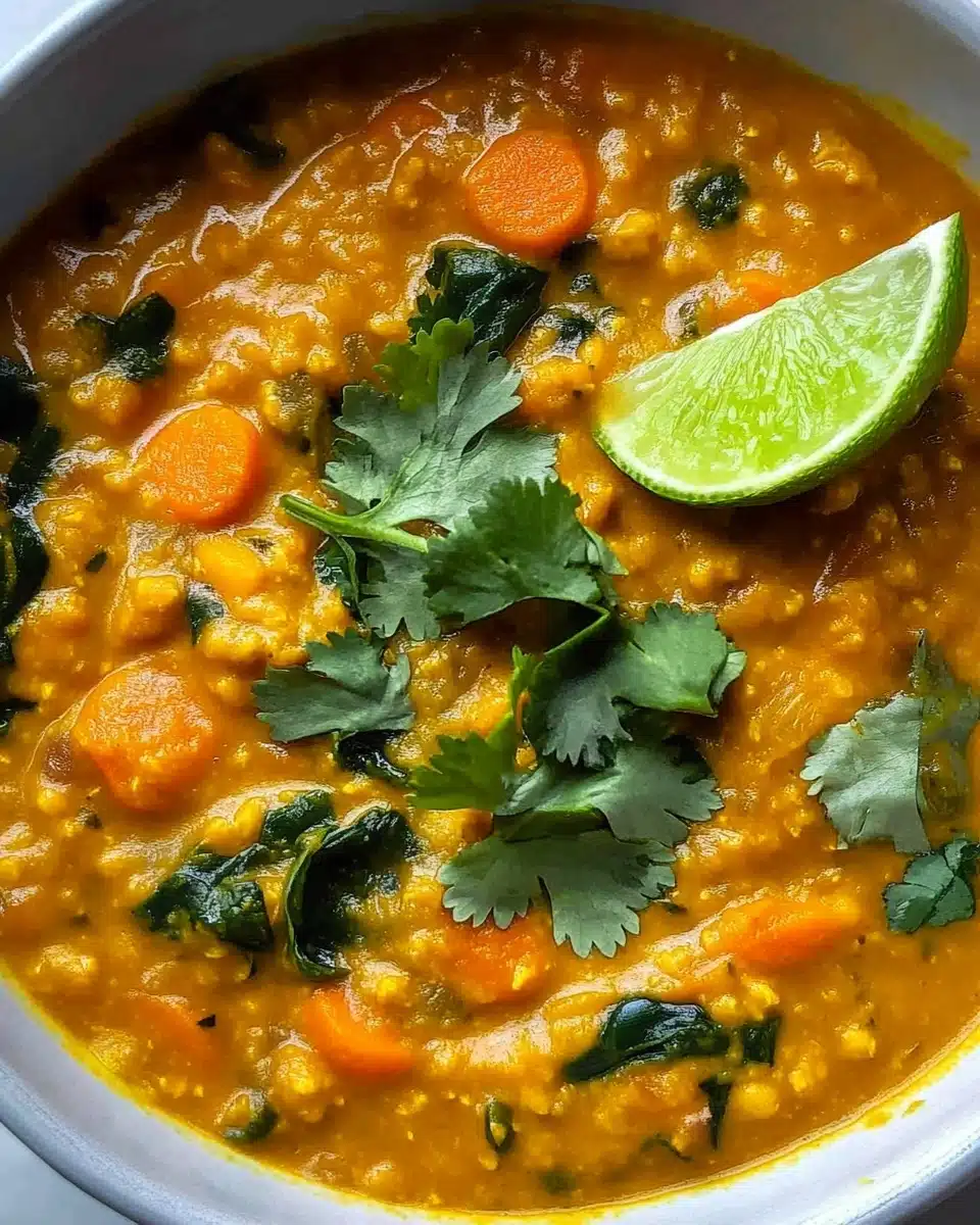 Slow Cooker Golden Lentil Soup Recipe
