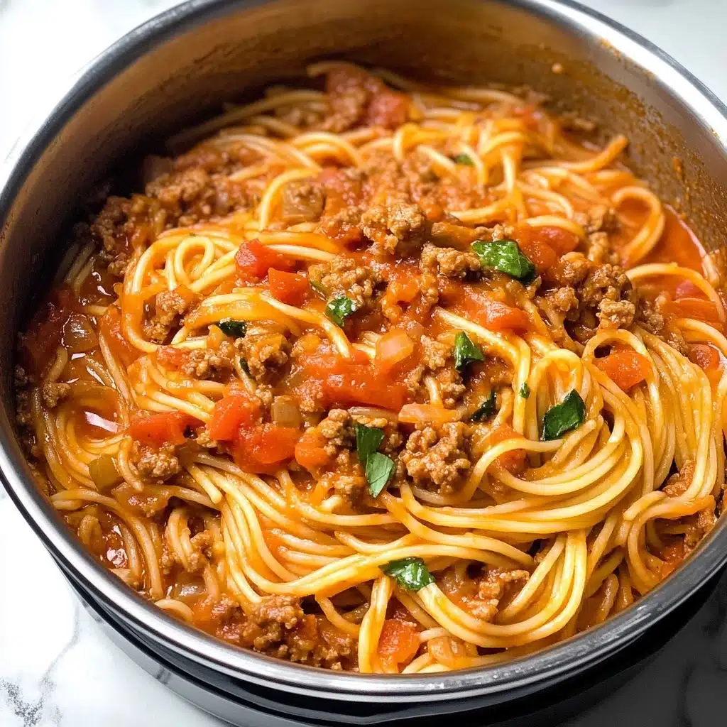 Instant Pot Spaghetti Recipe - Recipe Image