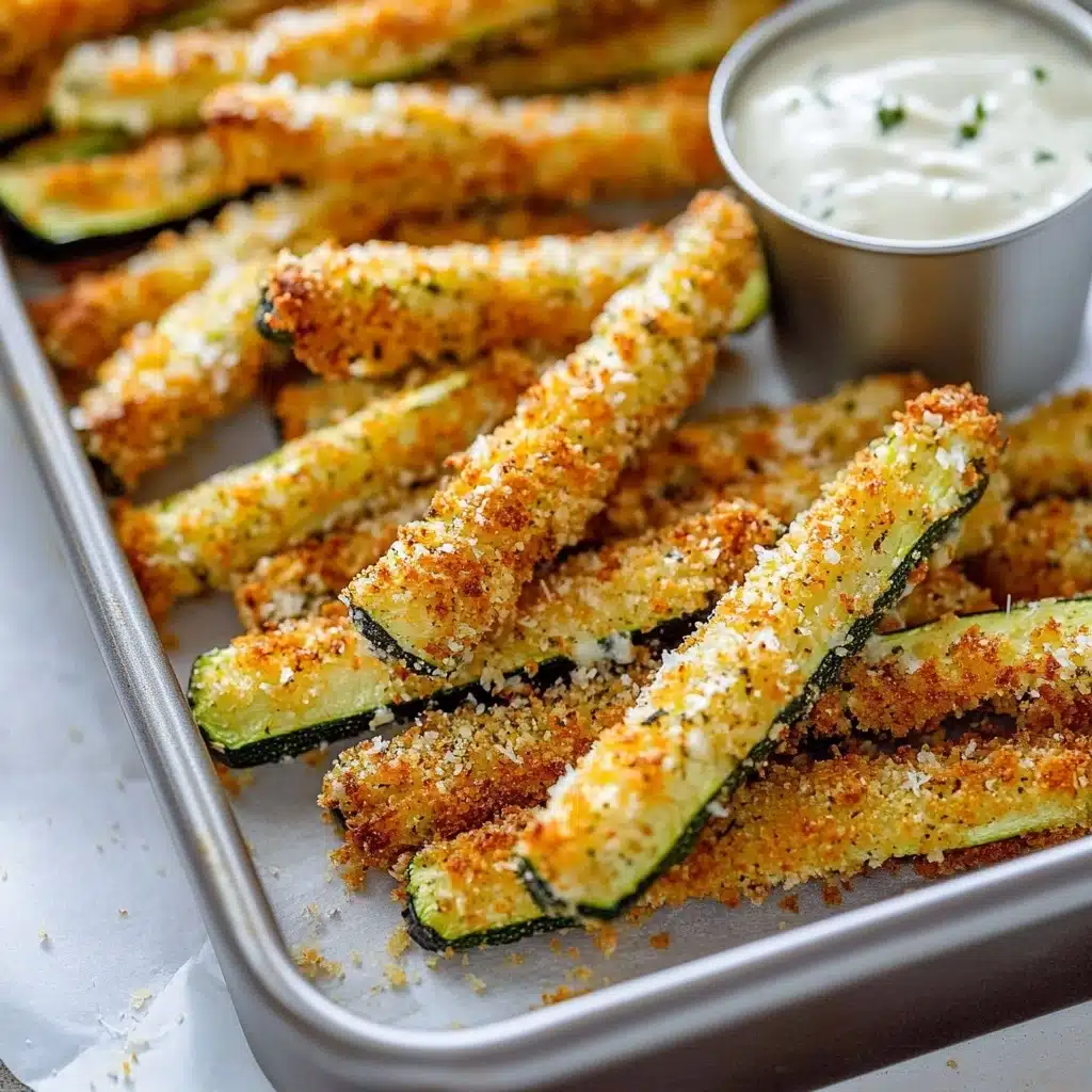 Parmesan Zucchini Fries Recipe - Recipe Image