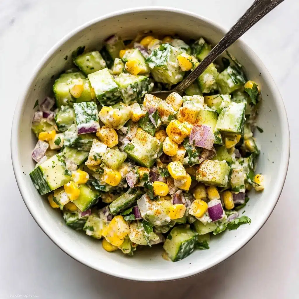 Mexican Cucumber Salad Recipe - Recipe Image