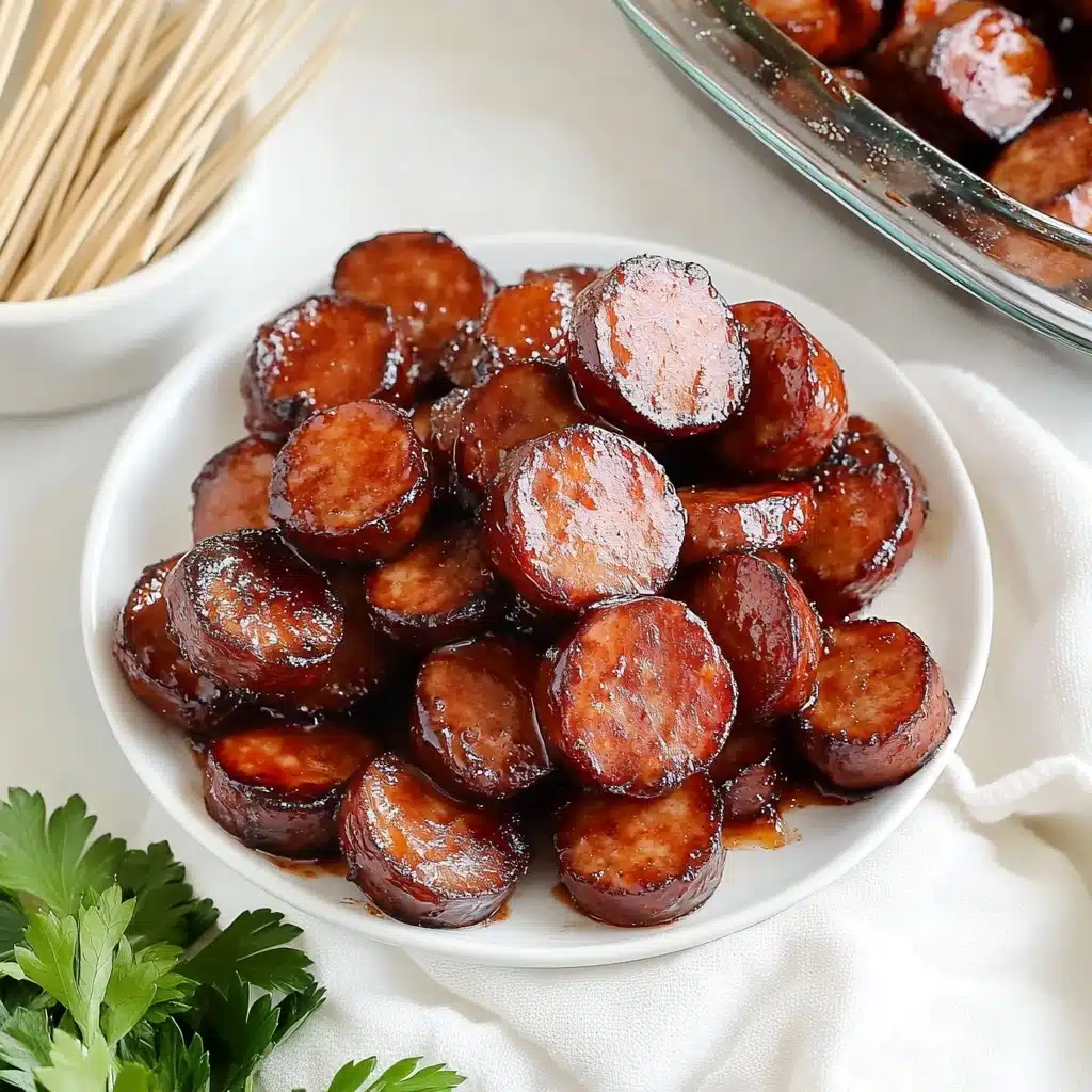 BBQ Sausage Bites Recipe - Recipe Image