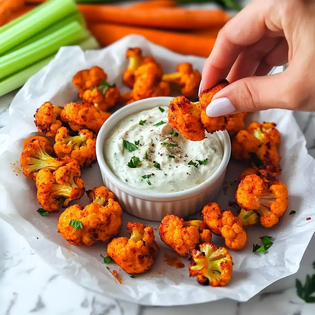 Buffalo Cauliflower Bites Recipe - Recipe Image