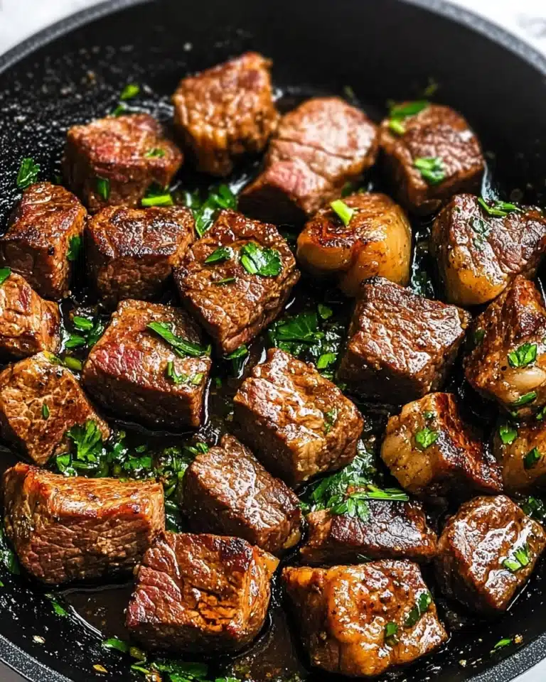 Garlic Butter Steak Bites Recipe