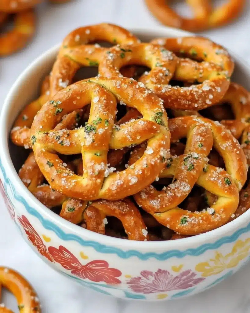 Garlic Ranch Pretzels Recipe