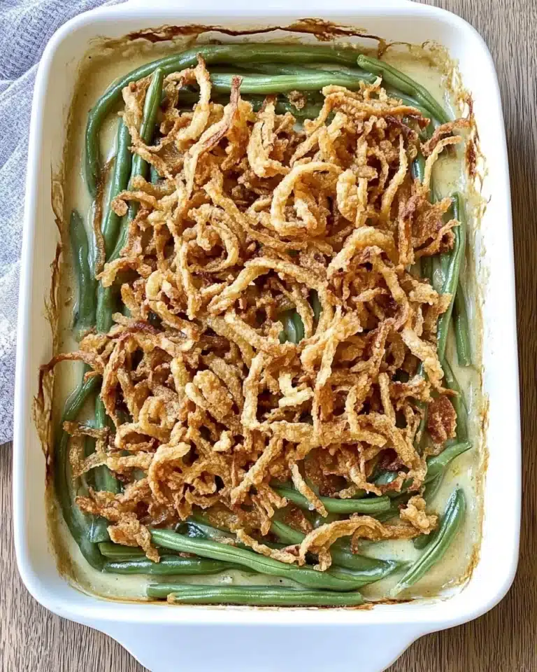 Green Bean Casserole Recipe