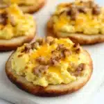 English Muffin Breakfast Pizza Recipe