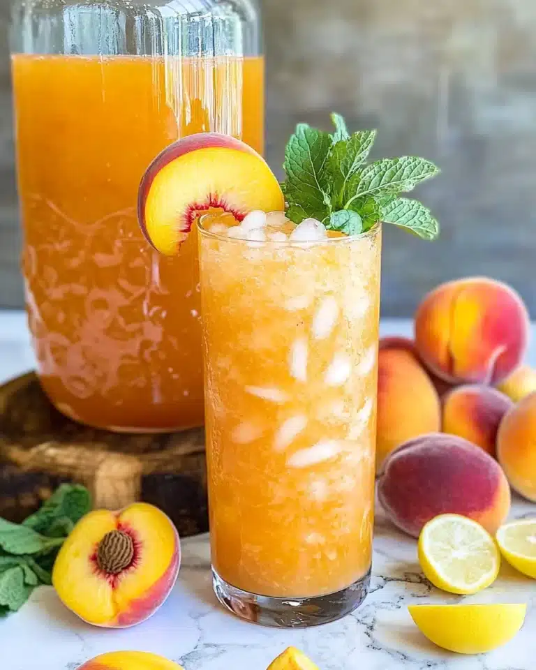 Peach Lemonade Recipe