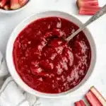 Sweet and Tangy Rhubarb Sauce Recipe