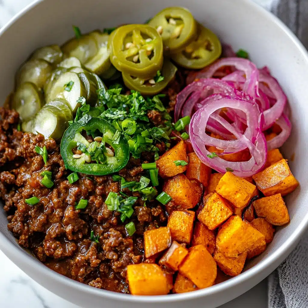 Sloppy Joe Sweet Potato Bowls Recipe - Recipe Image