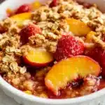 Strawberry Peach Crisp Recipe
