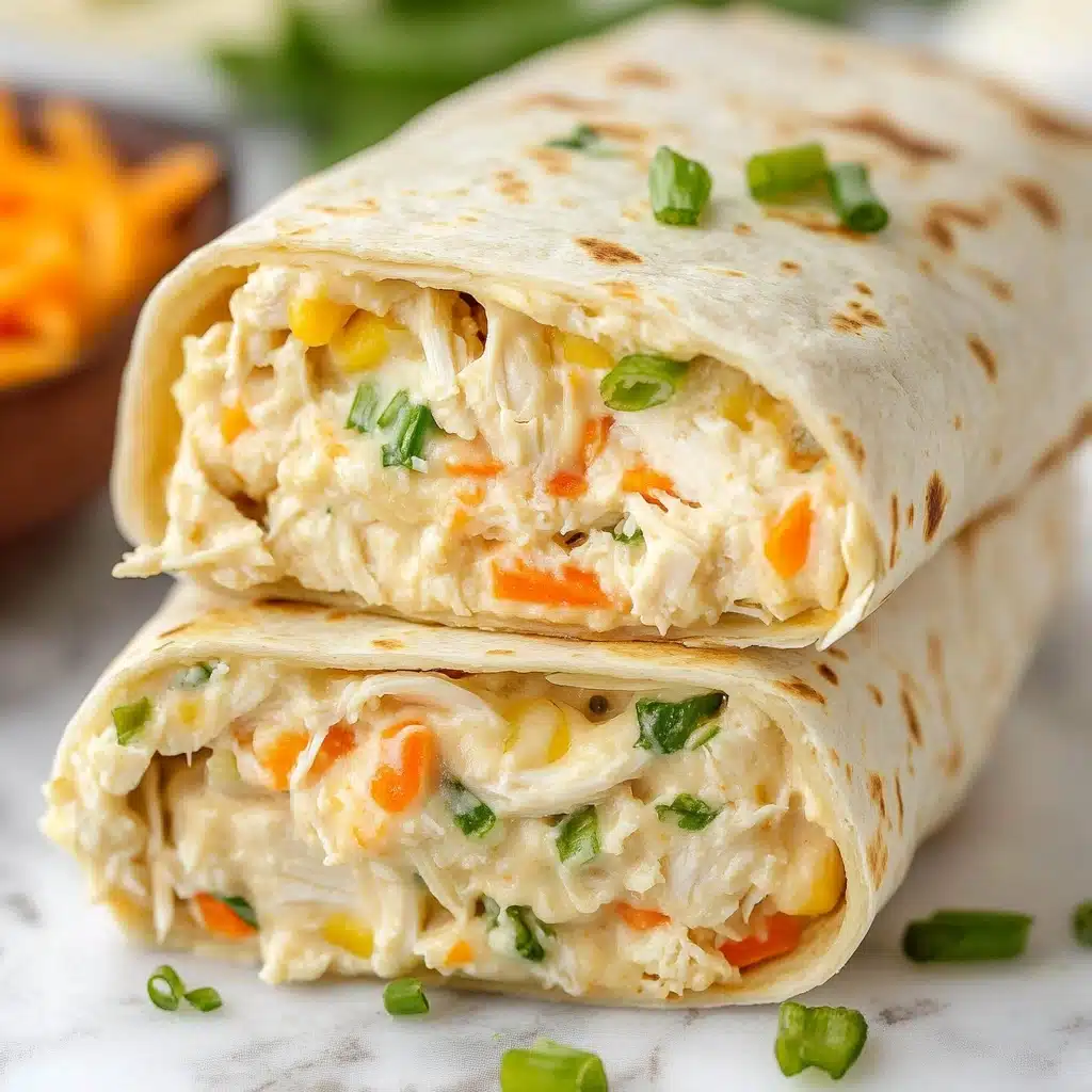 Toasted Chicken Salad Wrap Recipe - Recipe Image