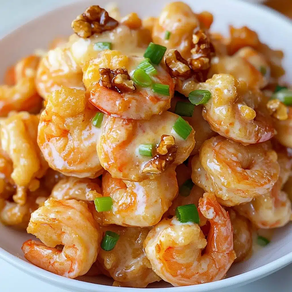 Quick & Easy Honey Walnut Shrimp Recipe - Recipe Image