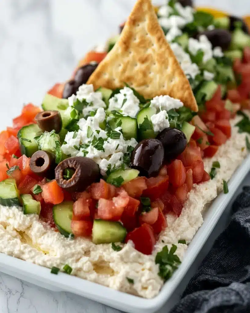 Layered Greek Dip Recipe