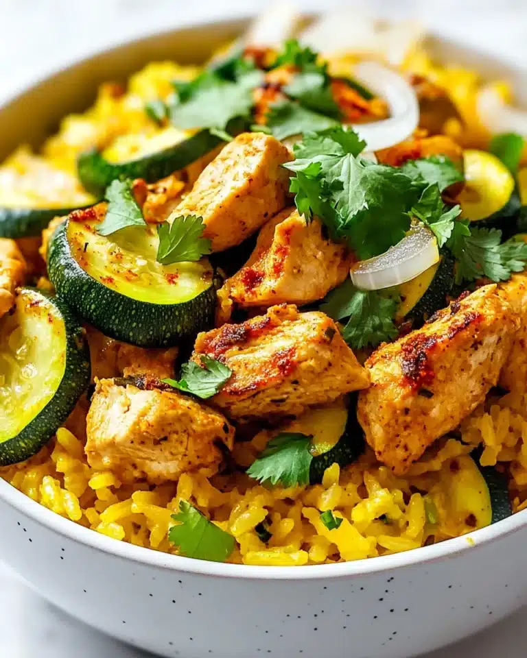 Easy Baked Chicken and Zucchini Recipe