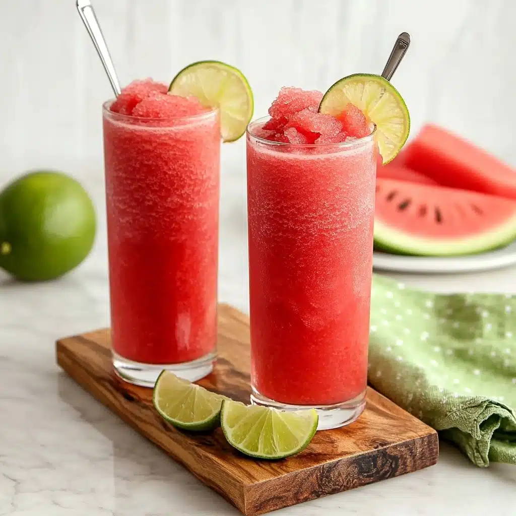 Watermelon Slushie Recipe - Recipe Image