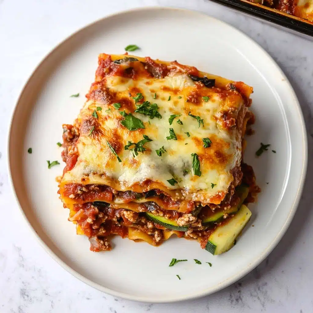 Ground Beef Zucchini Casserole Recipe - Recipe Image