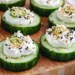 Everything Bagel Cucumber Bites Recipe