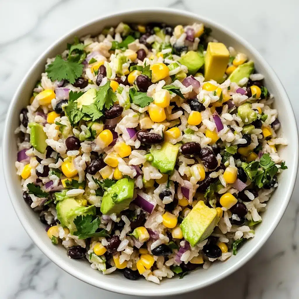 Black Bean Corn Avocado Salad Recipe - Recipe Image
