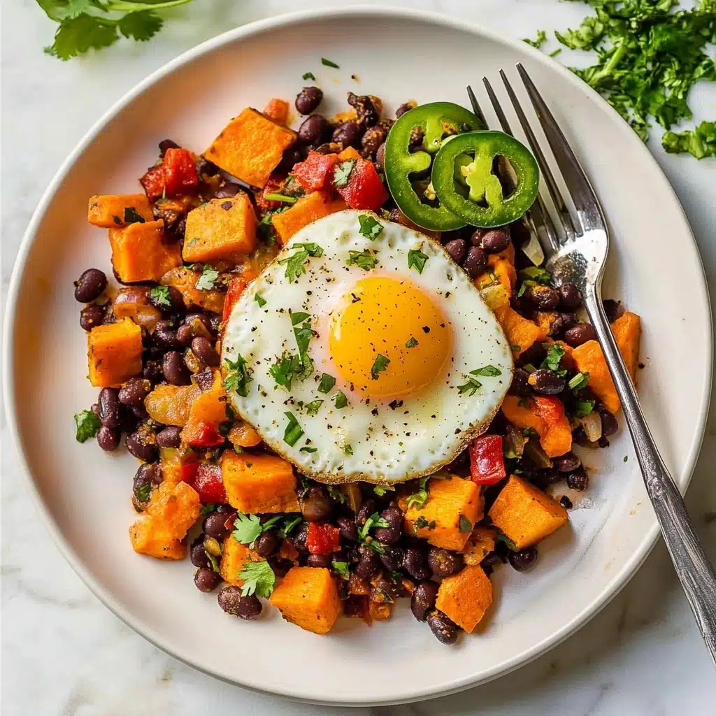 Sweet Potato Breakfast Hash with Black Beans Recipe - Recipe Image