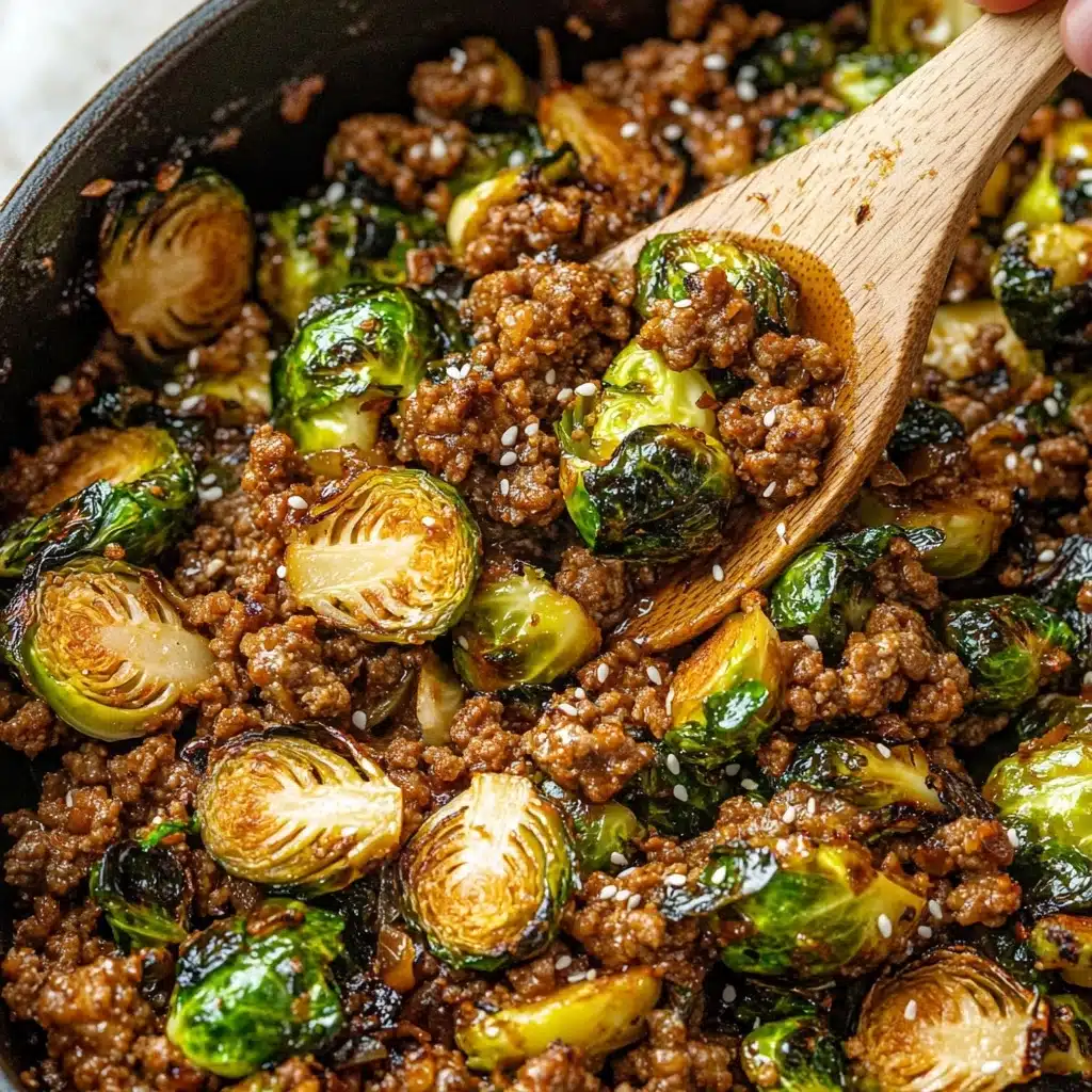 Beef and Brussels Sprouts Stir-Fry Recipe - Recipe Image
