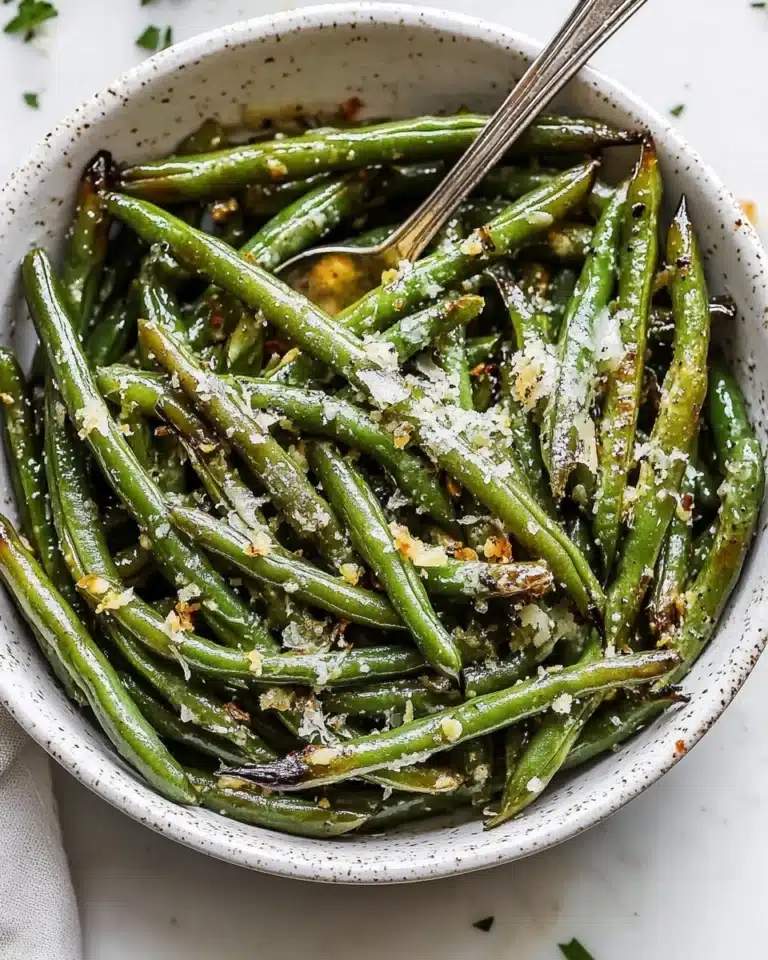 Oven-Roasted Green Beans Recipe