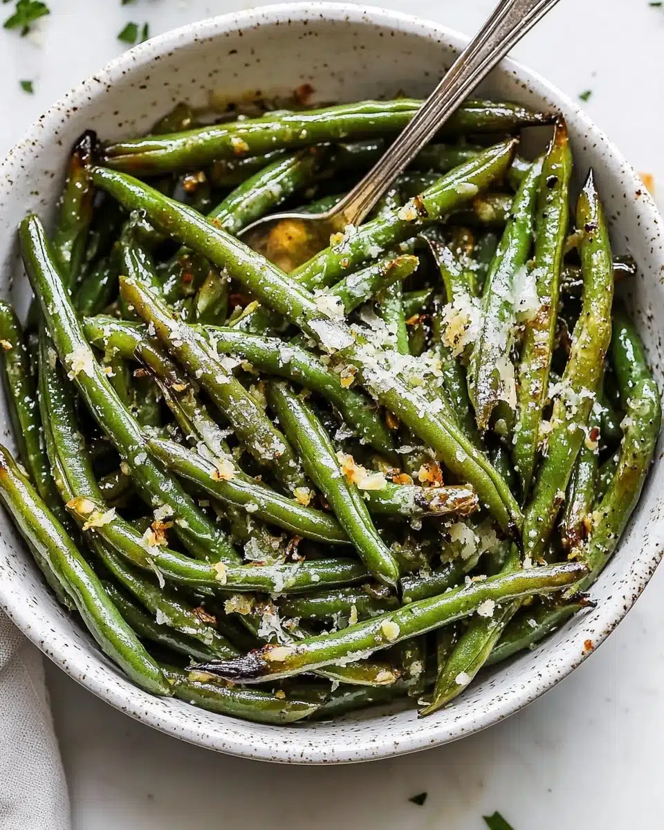 Oven-Roasted Green Beans Recipe