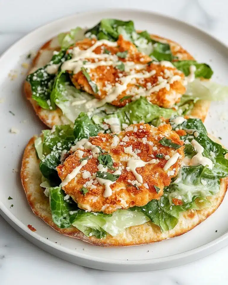 Smash Chicken Caesar Tacos Recipe