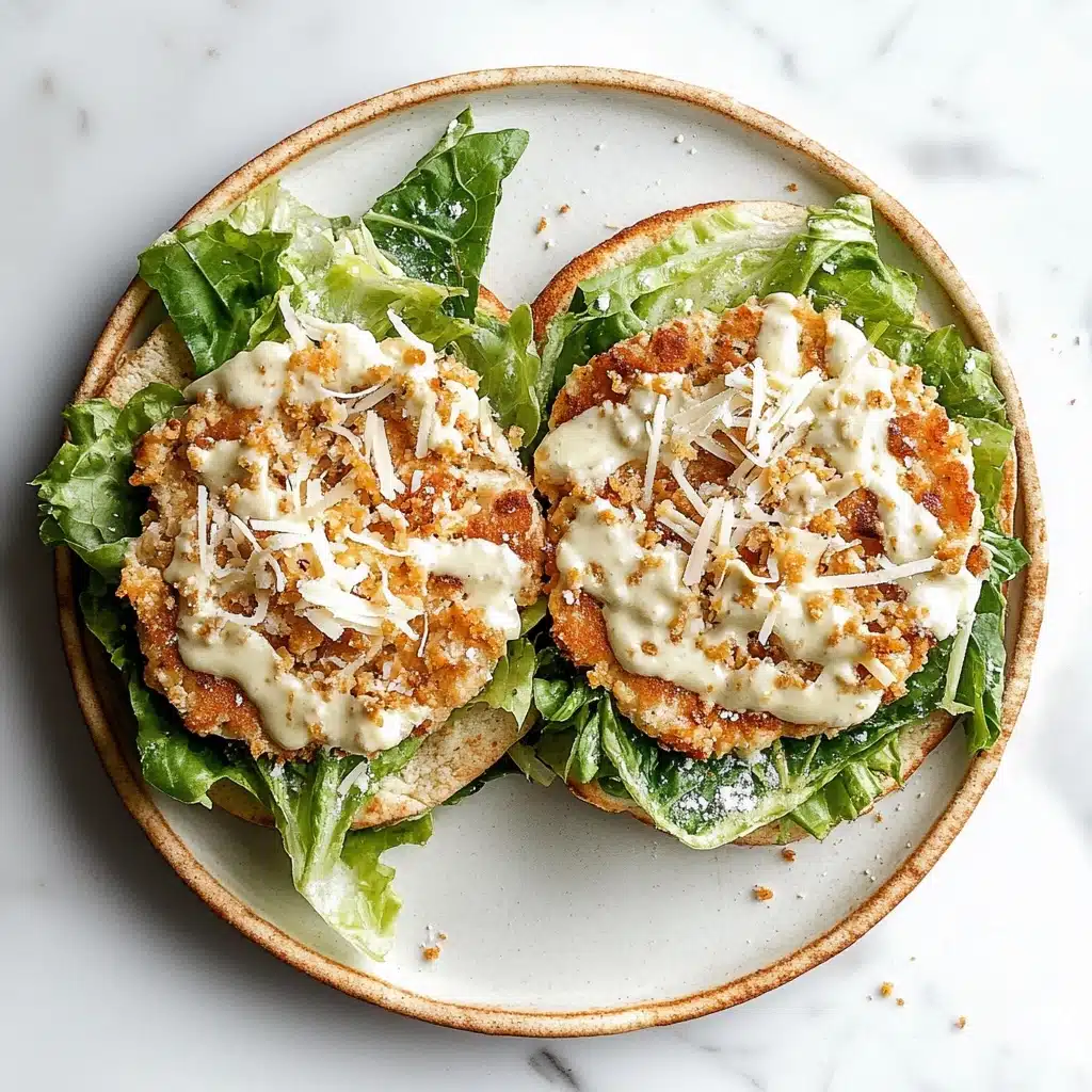 Smash Chicken Caesar Tacos Recipe - Recipe Image