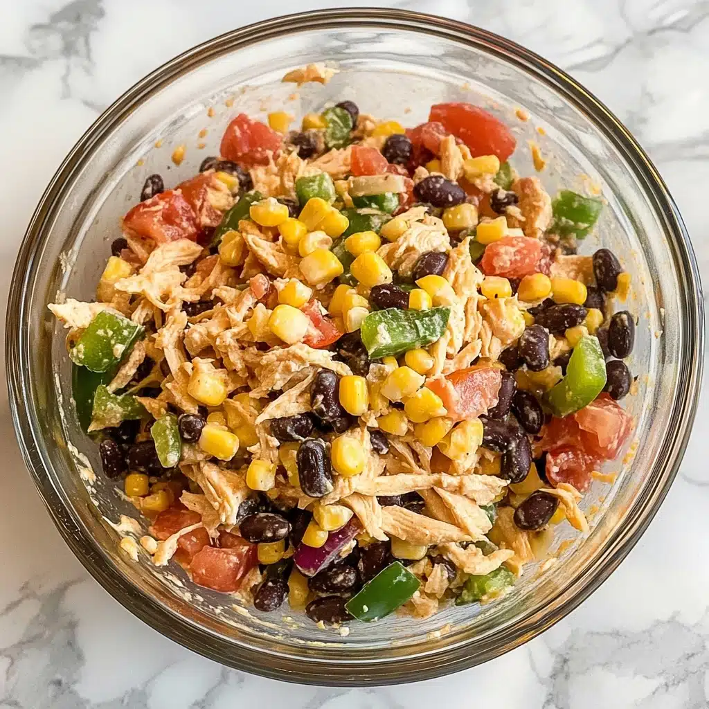 Quick Southwest Chicken Salad Recipe - Recipe Image
