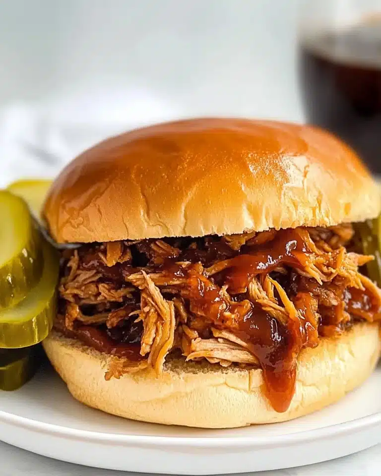 Slow Cooker Hot Honey Chicken Sandwiches Recipe