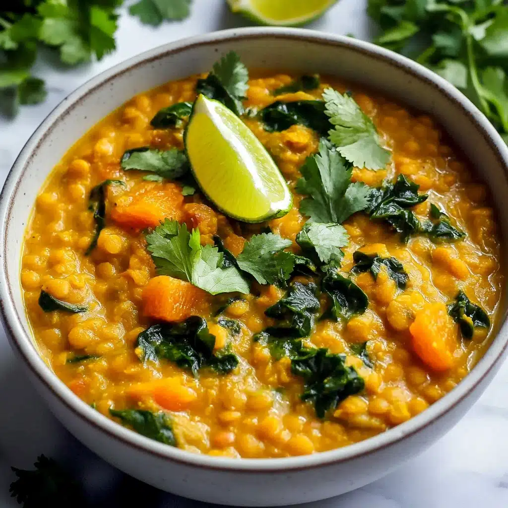 Slow Cooker Golden Lentil Soup Recipe - Recipe Image