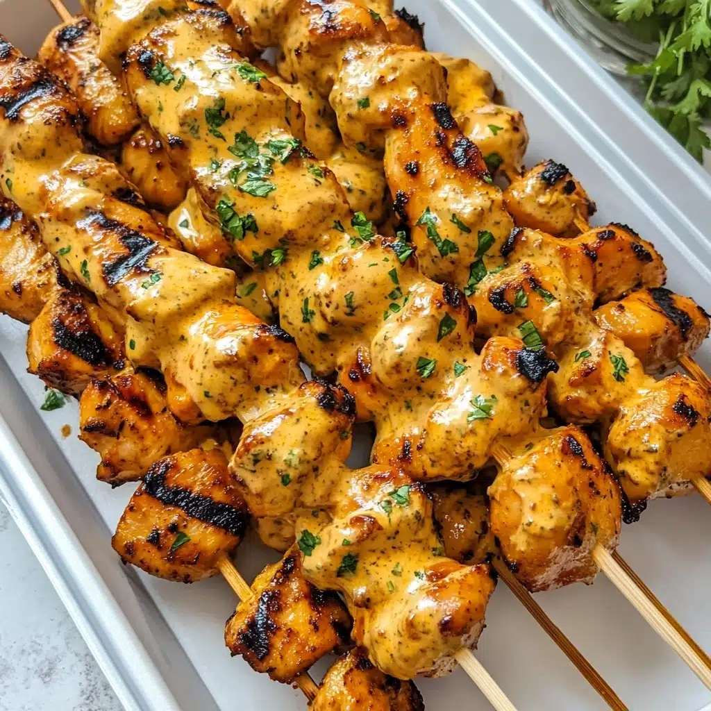 Bang Bang Chicken Skewers Recipe - Recipe Image