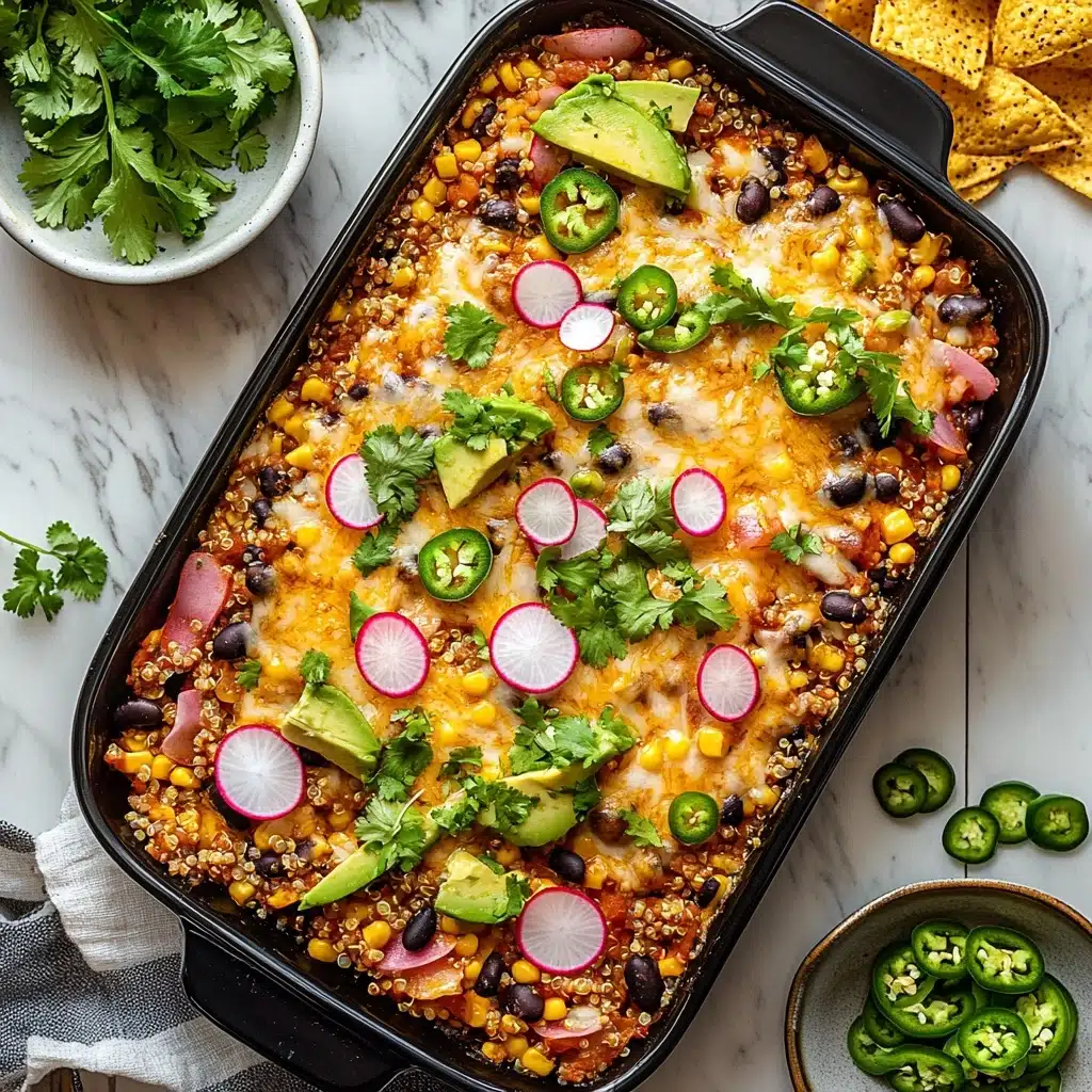 Black Bean Quinoa Enchilada Bake Recipe - Recipe Image