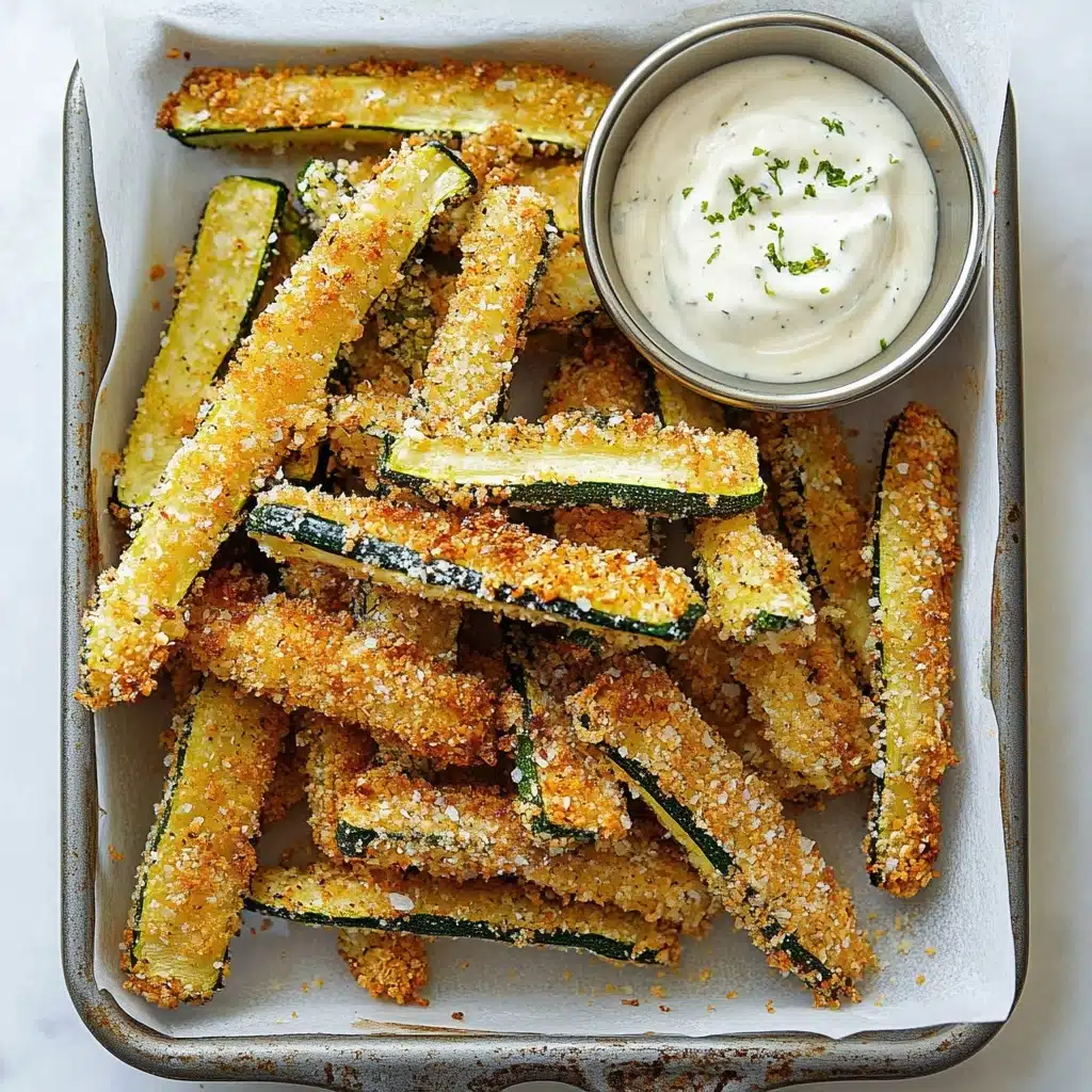 Parmesan Zucchini Fries Recipe - Recipe Image