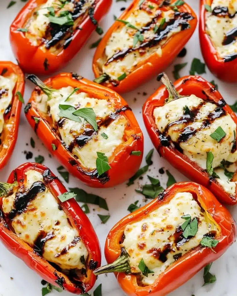 Goat Cheese Stuffed Mini Peppers Recipe