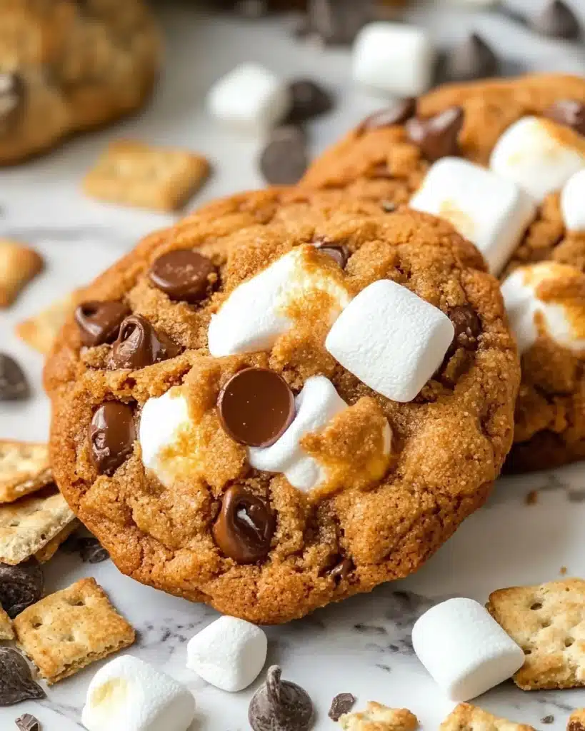 Pumpkin S'mores Cookies Recipe