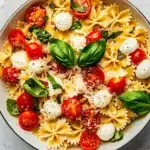 One Pot Caprese Pasta Recipe