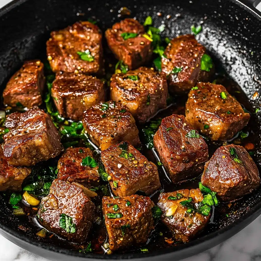 Garlic Butter Steak Bites Recipe - Recipe Image