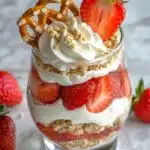 Strawberry Pretzel Salad Parfaits Recipe