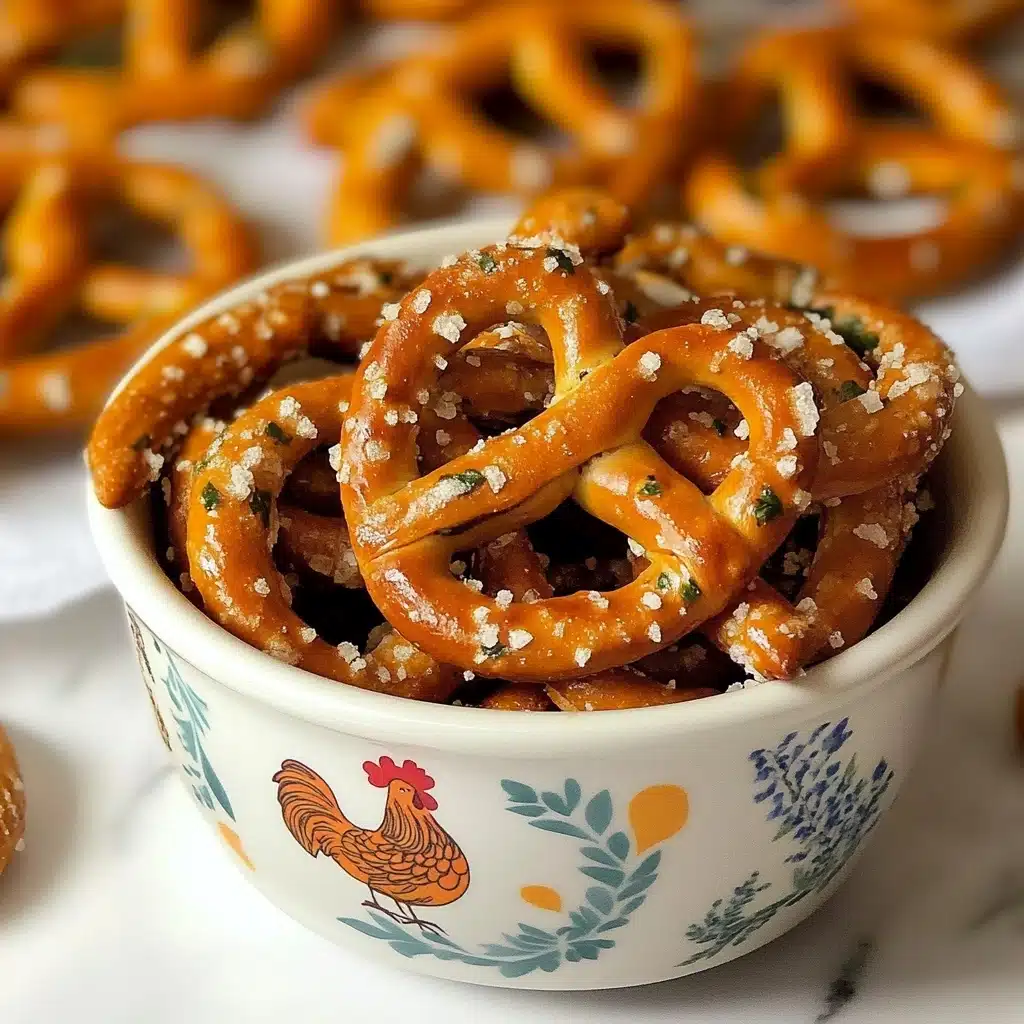 Garlic Ranch Pretzels Recipe - Recipe Image