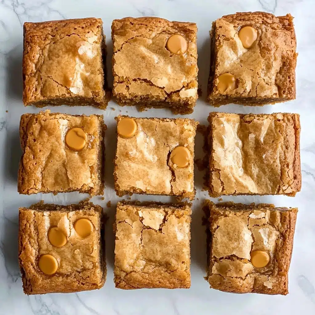 Awesome Butterscotch Blondies Recipe - Recipe Image